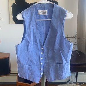 Maison Margiela poplin vest